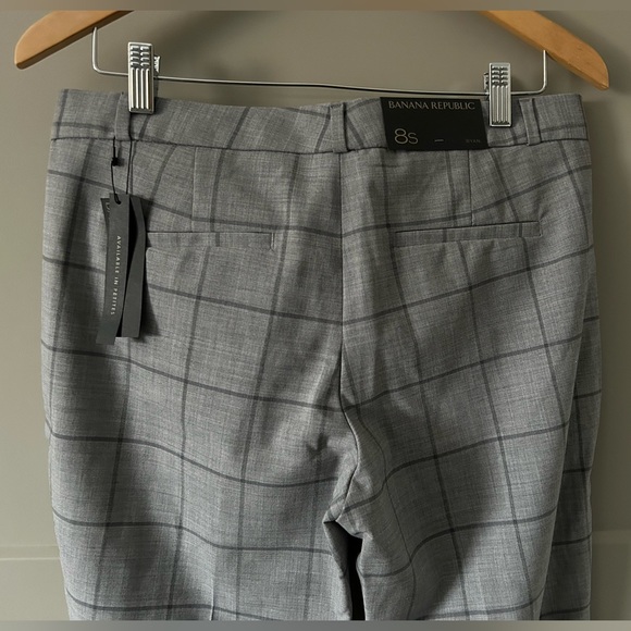 Banana Republic Lined Wool Ryan Pants Sz 8P - Picture 6 of 8